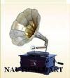 BR40308 ANTIQUE GRAMOPHONE SQUARE