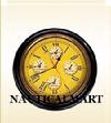 MR4214 NAUTICAL MARINE CLOCK -WORLD TIME