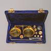 br40931 Solid Brass Scale Set in Velvet Box