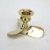 br48221 Brass Candle Holder, Propeller