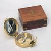 br48348 Clinometer Compass, Wood Box