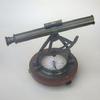 br48400 Alidade Theodolite Compass, Wooden Base