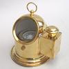 br4845a Brass Helmet Gimbal Compass. No oil lamp