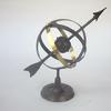 ir4881 Iron Globe, Antique Finish