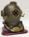 ir5255bU.S. NAVY Diving Helmet Mark V with Wooden Base