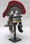 ir80612d Roman Centurian Helmet W Red Plume