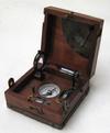 SH23360 Compass with wooden box  4½x4½"