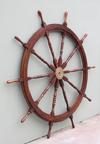 SH8767 WOODEN SHIP WHEEL