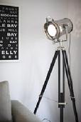 DECORATIVE SEARCH LIGHT WITH TRIPOD