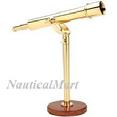 BR488 Brass Table Telescope