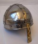 IR80623A ARMOUR HELMET NORMAN-BRASS NASAL BY IOTC ARMOURY