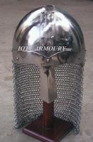 IR80635 NORMAN NASAL HELMET W/CHAINMAIL GUARD BY IOTC ARMOURY