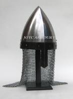 IR80942 NORMAN NASAL HELMET W/EVENTAIL BY IOTC ARMOURY