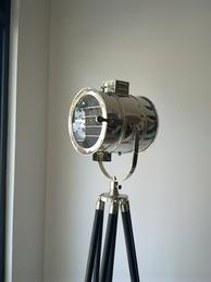 NAUTICAL SEARCH LIGHT WITH STAND