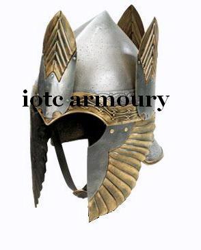 NauticalMart Armor Coolus 'C' (Schaan) Casco romano temprano para hombre,  Latón