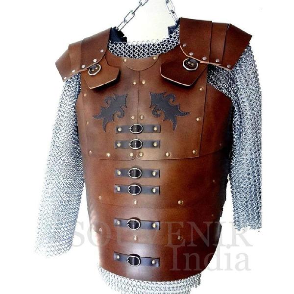  Nautical-Mart The Medieval Knight Genuine 4mm Leather