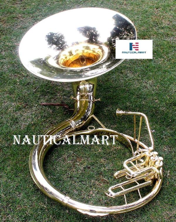  Queen Brass Sousaphone 25 Valve Big Tuba Made Of/Full