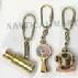 nautical brass key chain