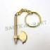 nautical brass key chain