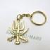 nautical brass key chain