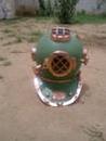 nautical brass divers helmet