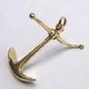 nautical brass anchor